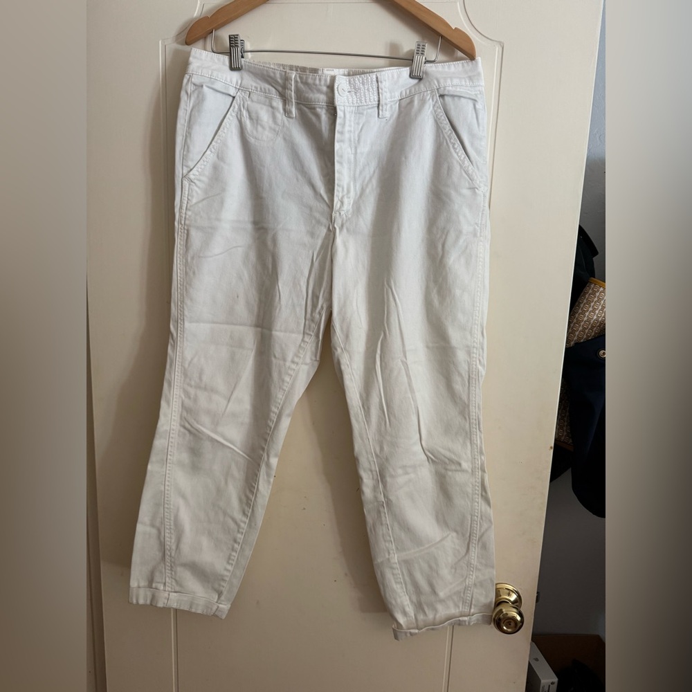 Anthropologie Chino White Casual jeans